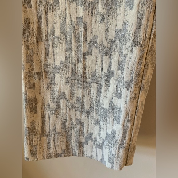 Alfani Jacquard Comfort Waist Ankle Pants Size 10 - Picture 2 of 7